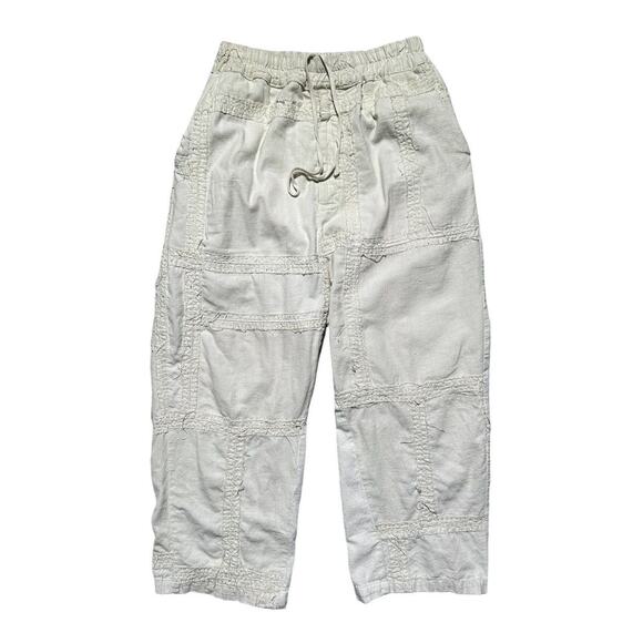 Patchwork Boro shashiko 3/4 shorts - Picture 1 of 2
